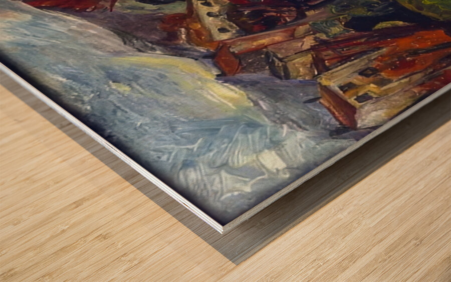 Chaim Soutine 50 Wood print