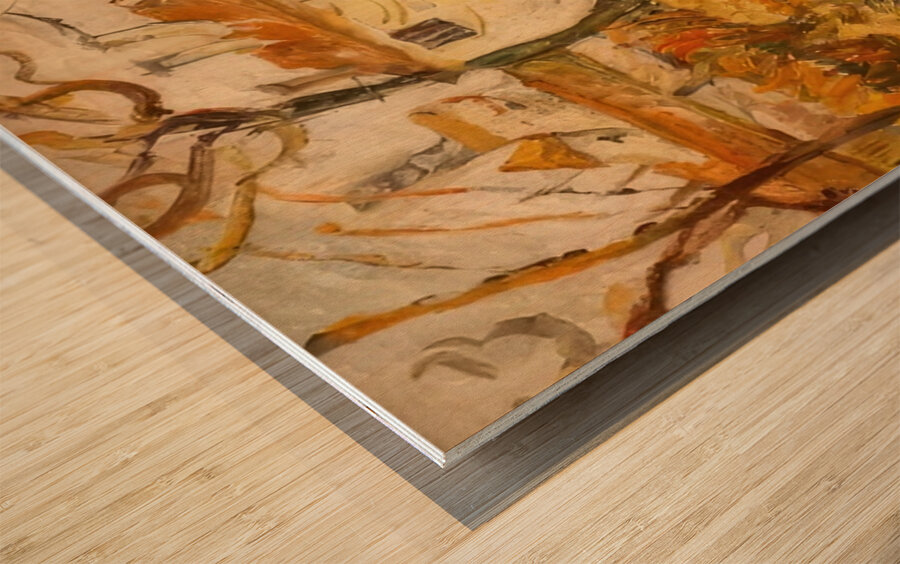 Chaim Soutine 44 Wood print