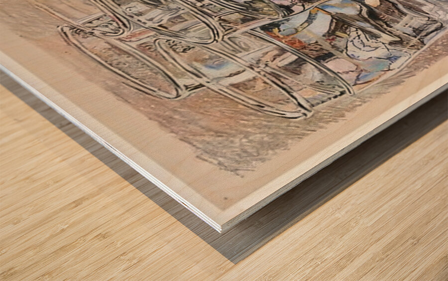 Chaim Soutine 36 Wood print