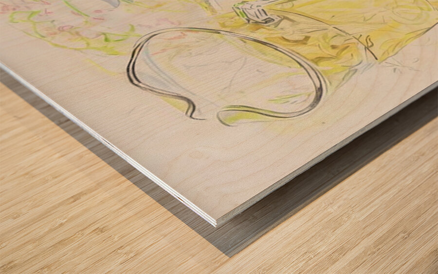 Chaim Soutine 9 Wood print