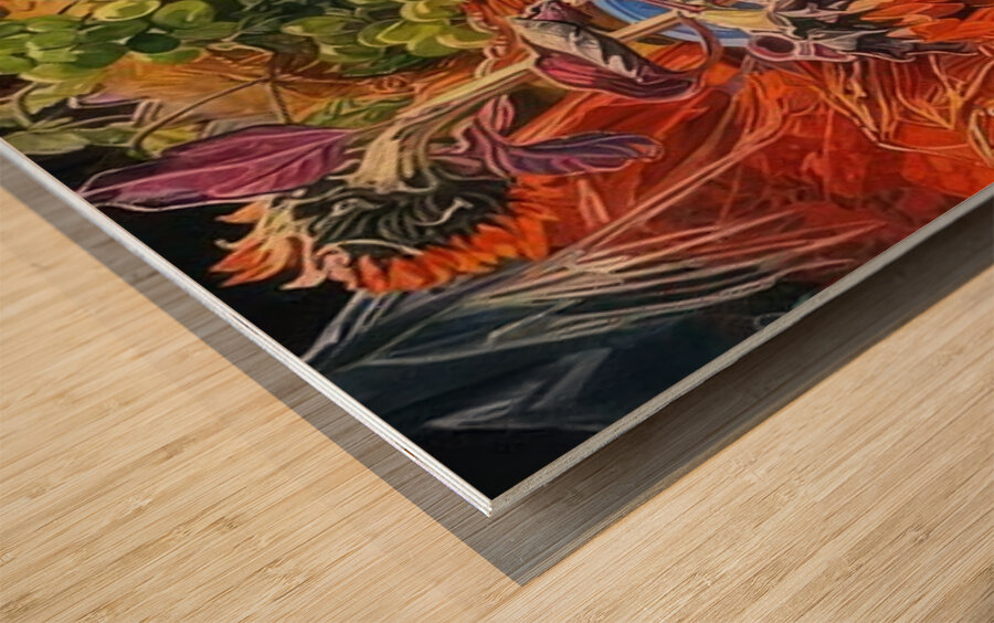 Chaim Soutine 35 Wood print