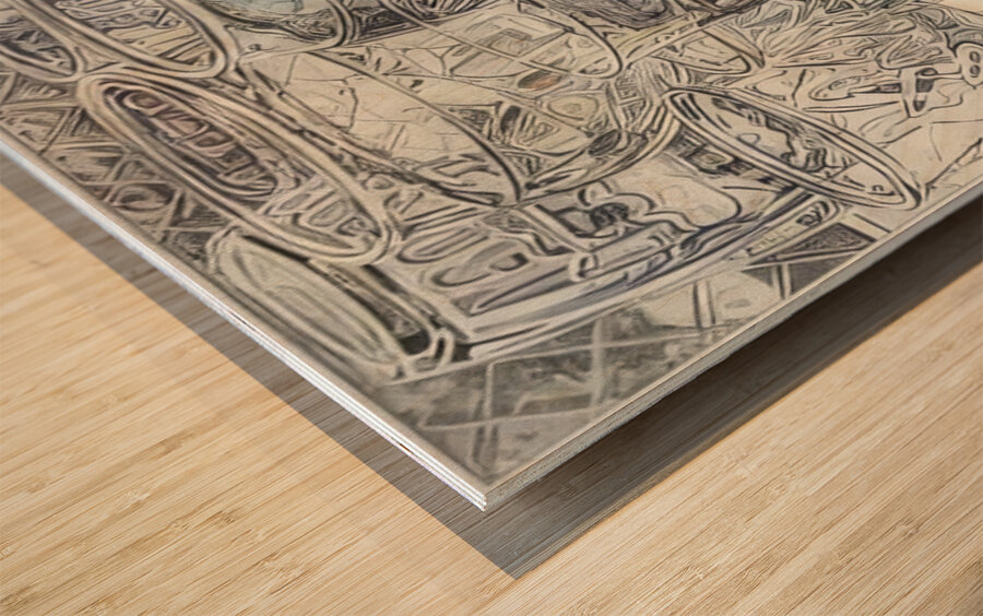 Chaim Soutine 36 Wood print