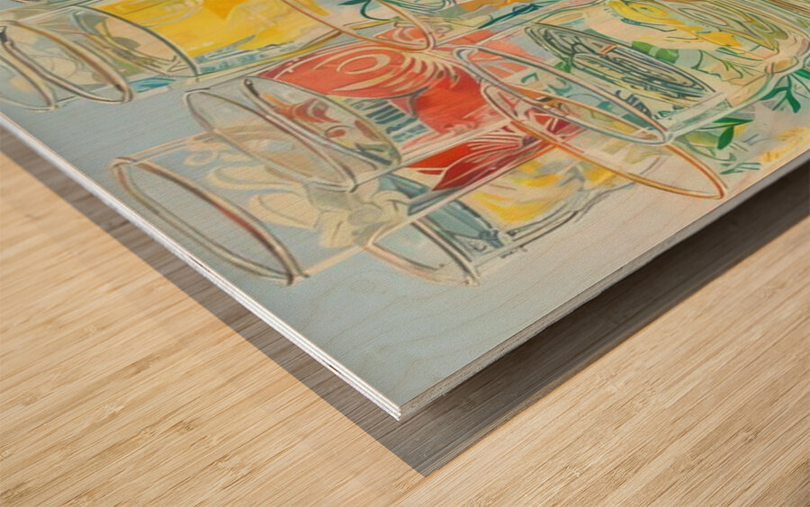 Chaim Soutine 53 Wood print