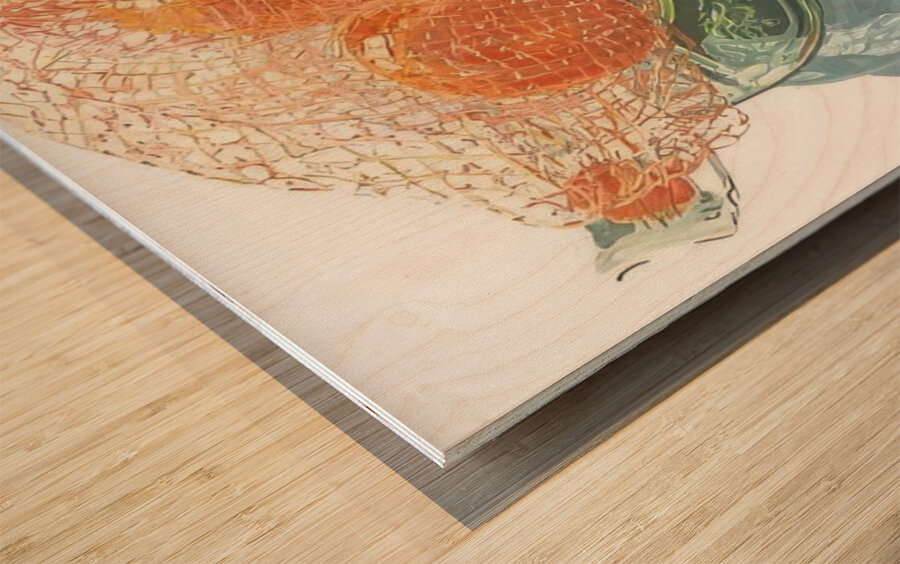 Chaim Soutine 54 Wood print