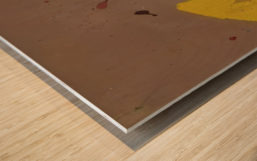 John Hoyland 1 Wood print