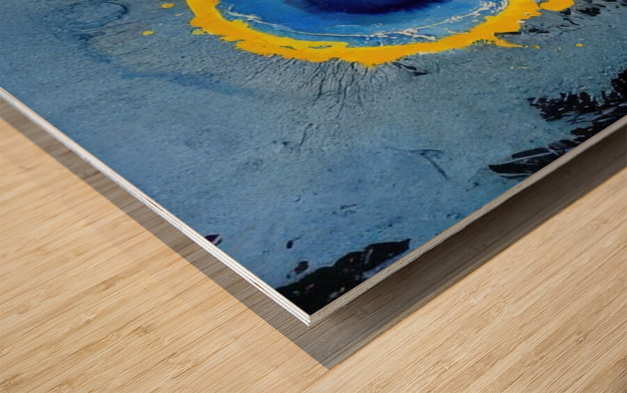 John Hoyland 2 Wood print