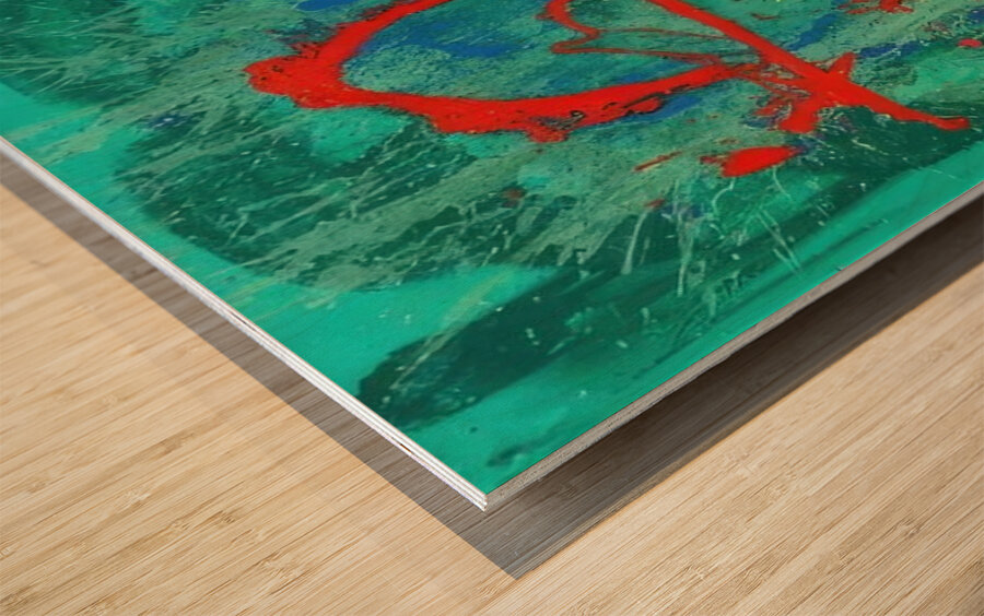 John Hoyland 3 Impression sur bois