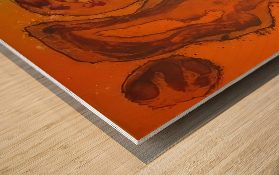 John Hoyland 8 Wood print