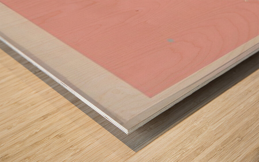 John Hoyland 18 Wood print