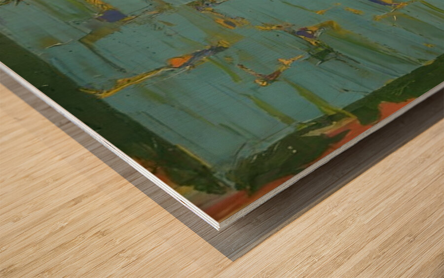 John Hoyland 19 Impression sur bois