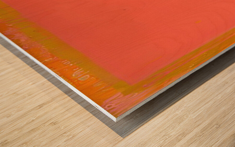 John Hoyland 29 Wood print