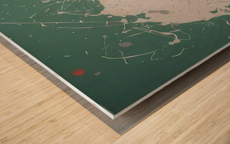 John Hoyland 34 Wood print