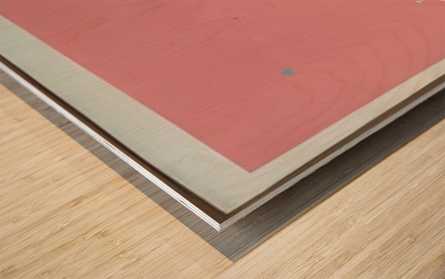 John Hoyland 54 Wood print