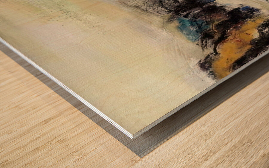 Zao Wo Ki 2 Wood print