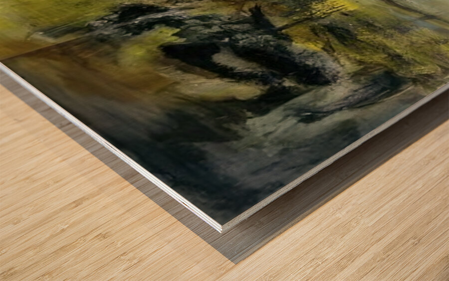 Zao Wo Ki 3 Wood print