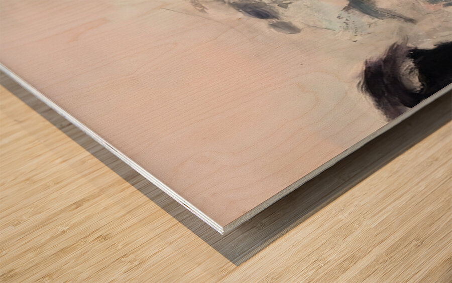 Zao Wo Ki 4 Wood print