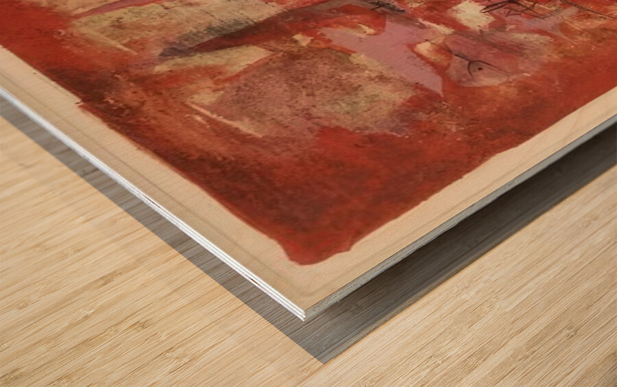 Zao Wo Ki 5 Wood print