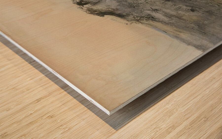 Zao Wo Ki 8 Wood print