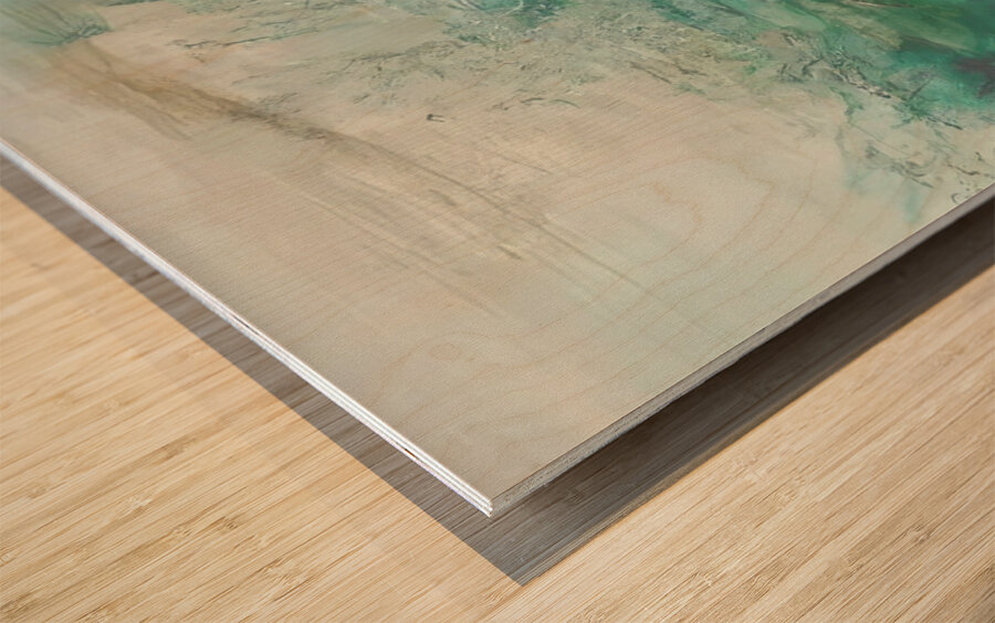 Zao Wo Ki 9 Wood print