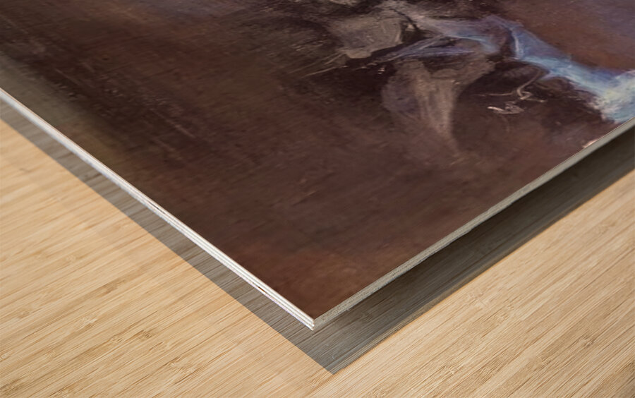 Zao Wo Ki 12 Wood print