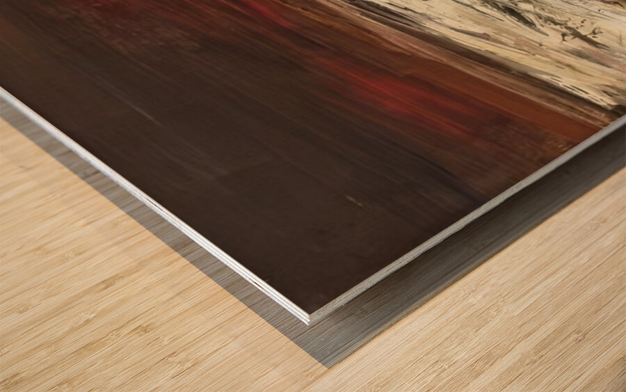 Zao Wo Ki 17 Wood print