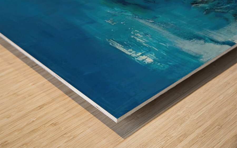 Zao Wo Ki 24 Wood print