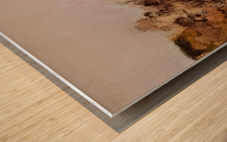 Zao Wo Ki 30 Wood print