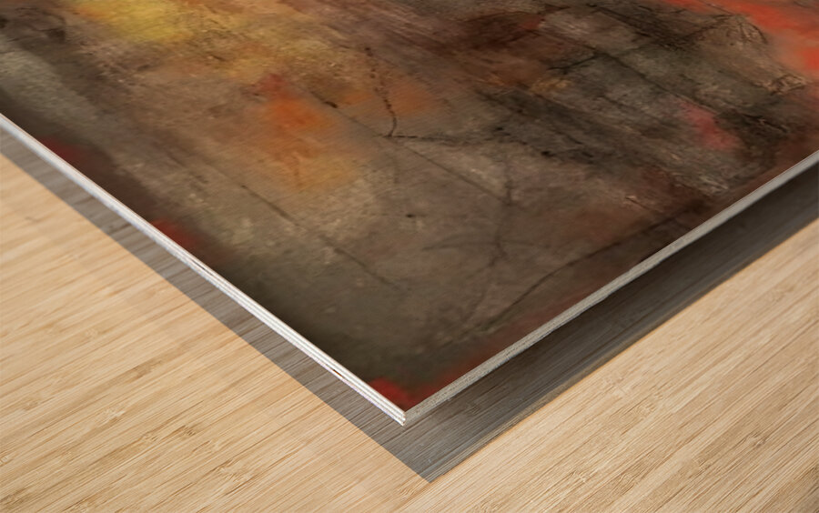 Zao Wo Ki 32 Wood print