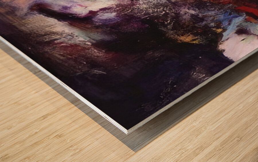 Zao Wo Ki 37 Wood print