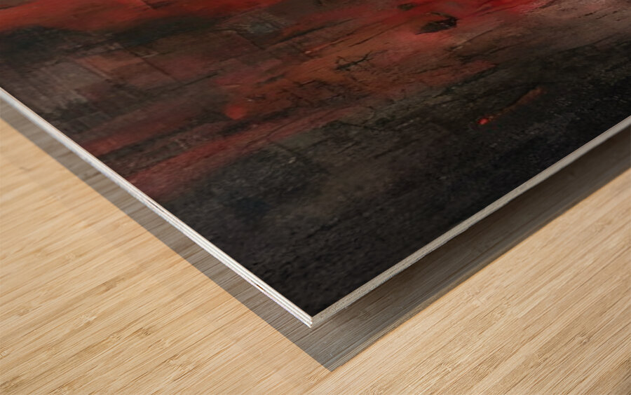 Zao Wo Ki 38 Wood print