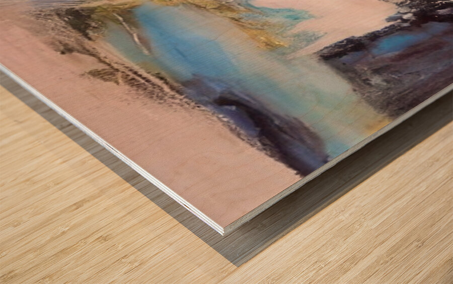 Zao Wo Ki 39 Wood print