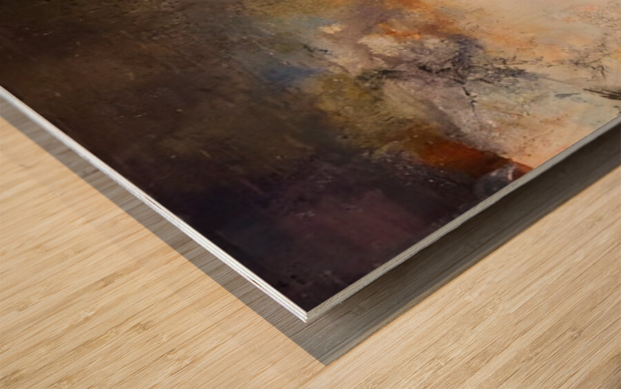 Zao Wo Ki 45 Wood print