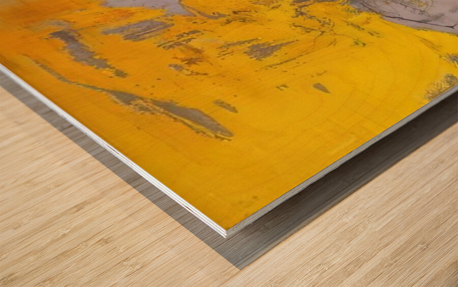 Zao Wo Ki 46 Wood print