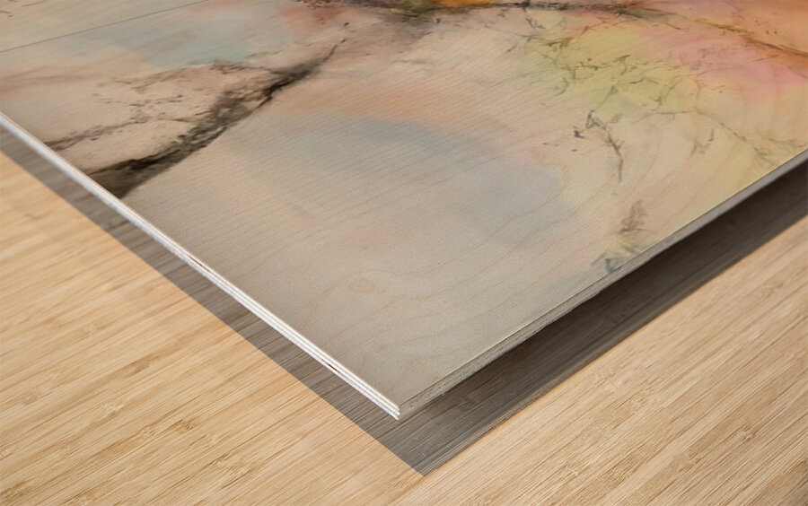 Zao Wo Ki 47 Wood print