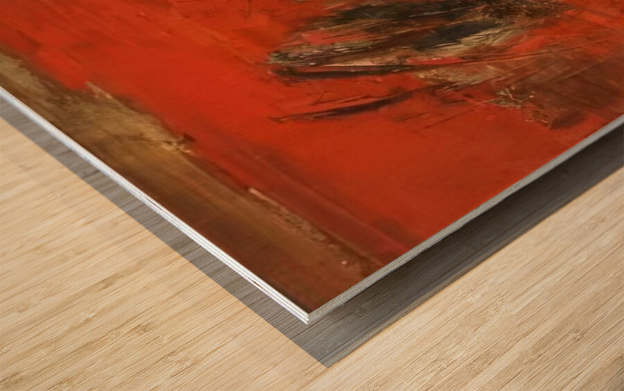 Zao Wo Ki 51 Wood print