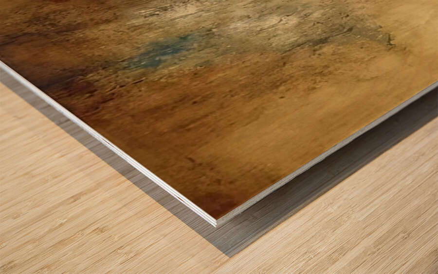 Zao Wo Ki 52 Wood print