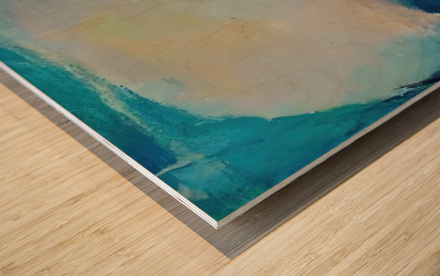 Zao Wo Ki 53 Wood print