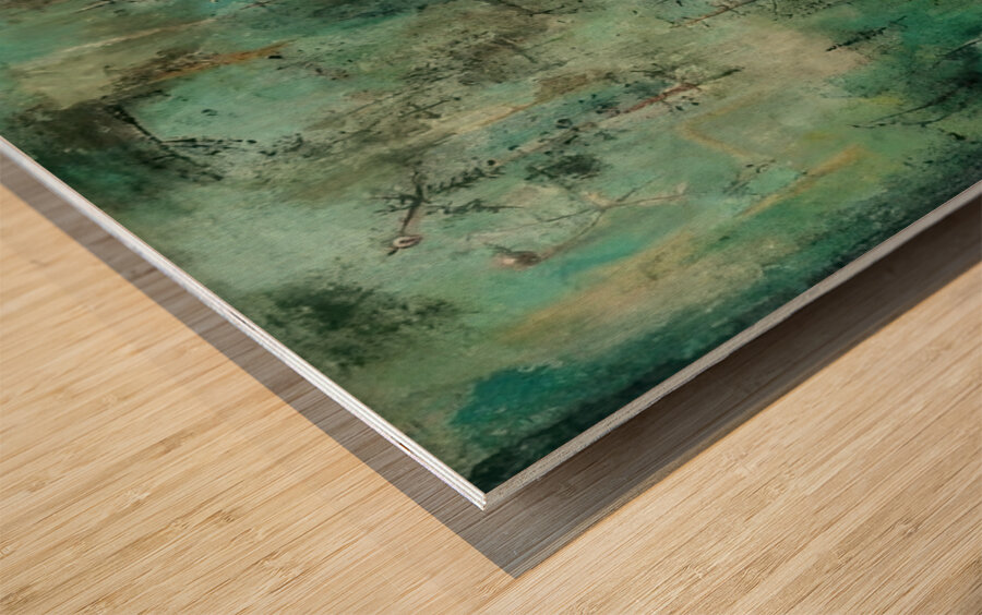 Zao Wo Ki 54 Wood print