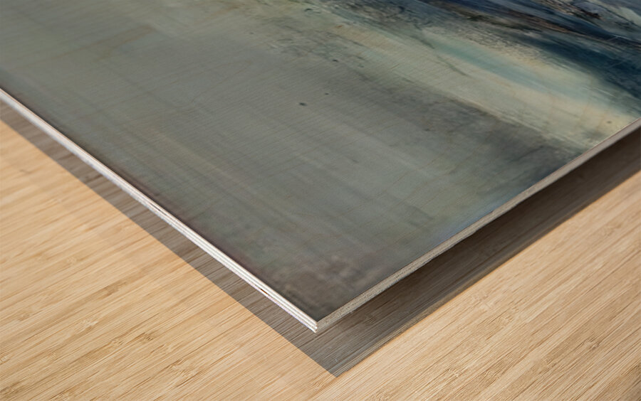 Zao Wo Ki 56 Wood print