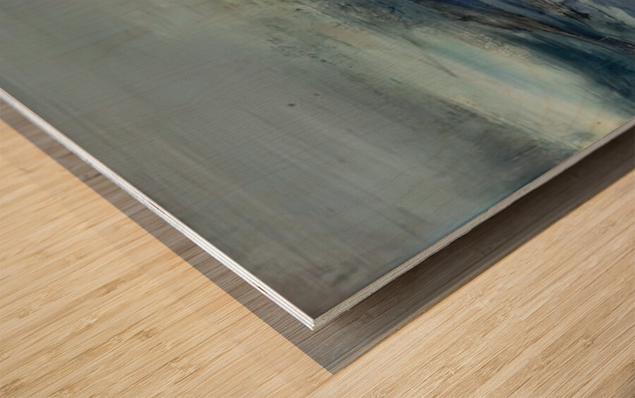 Zao Wo Ki 57 Wood print