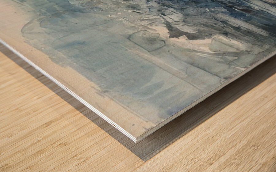 Zao Wo Ki 60 Wood print