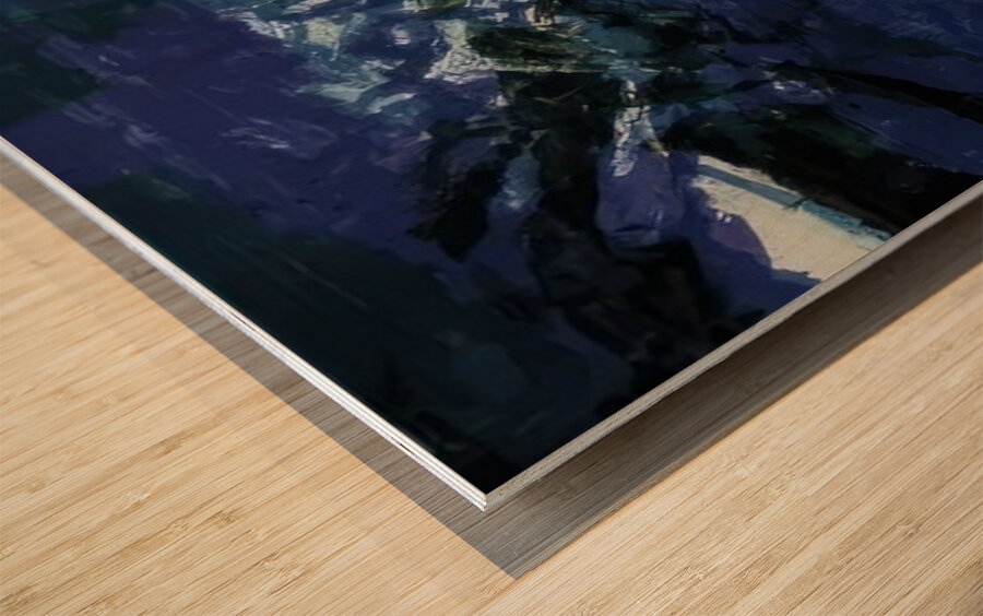 Zao Wo Ki 3 Wood print