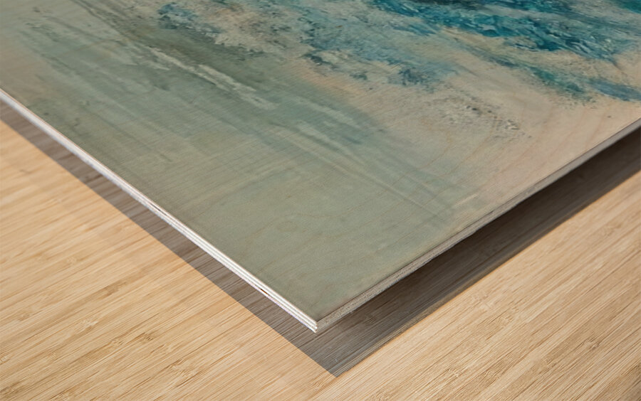 Zao Wo Ki 4 Wood print