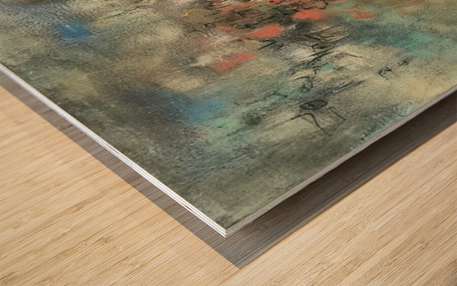 Zao Wo Ki 5 Wood print