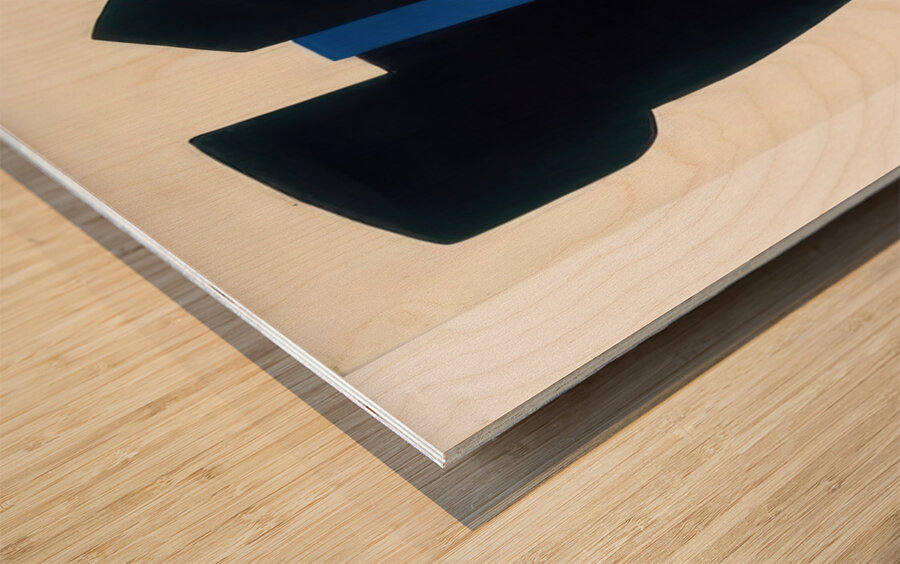 Serge Poliakoff 4 Wood print