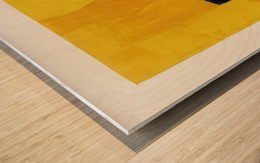 Serge Poliakoff 17 Wood print