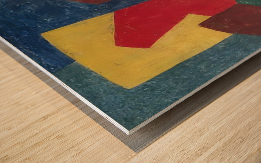 Serge Poliakoff 34 Wood print