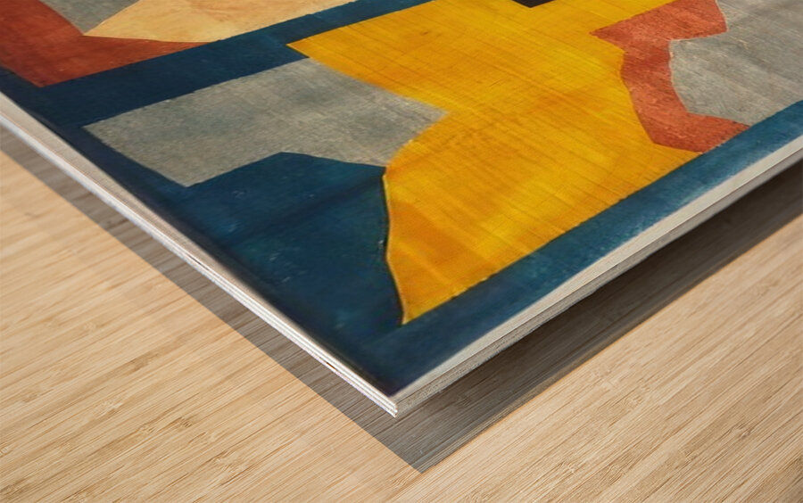 Serge Poliakoff 36 Wood print