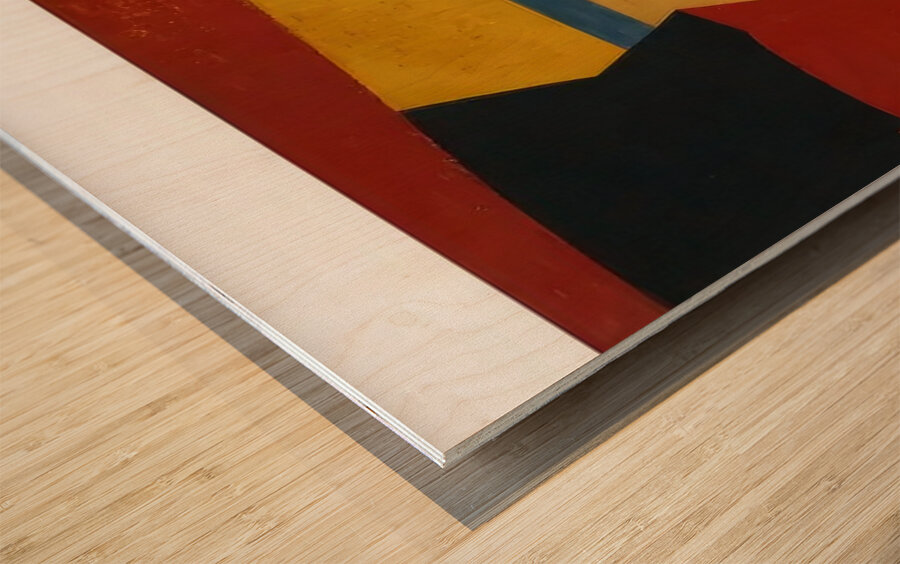 Serge Poliakoff 38 Wood print