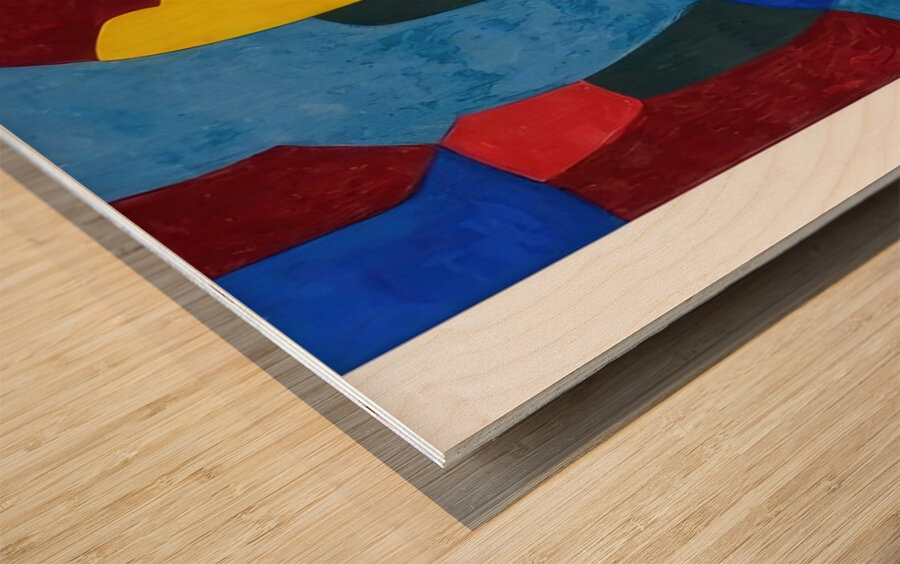 Serge Poliakoff 8 Wood print